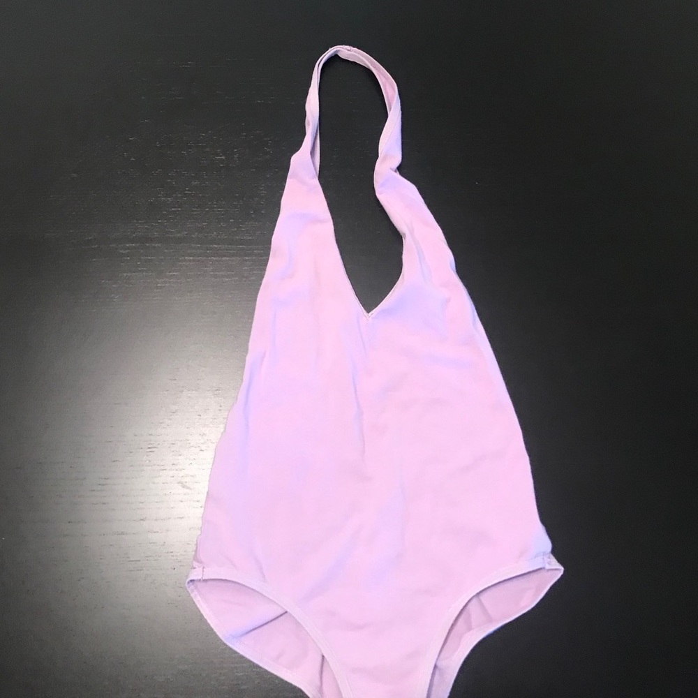 American Apparel Halter Bodysuit